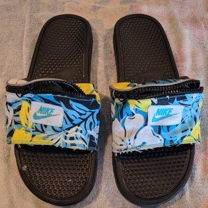 Nike Benassi JDI Fanny Pack Print Slide Sandal